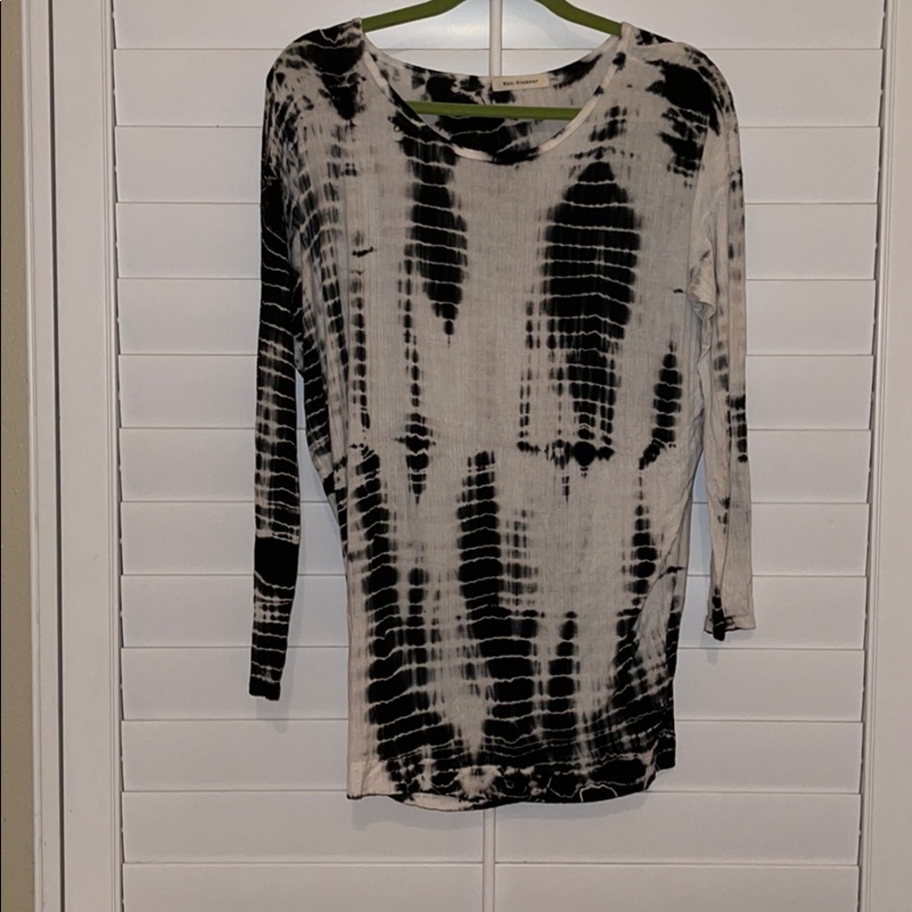 Long Sleeve Tie-Dye Tunic
